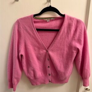 Cashmere Cardigan Button-Up Women's Sweater